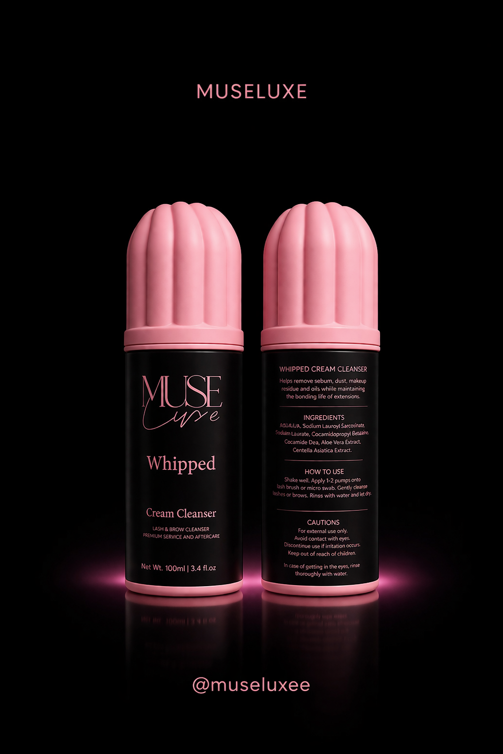 Lash shampoo